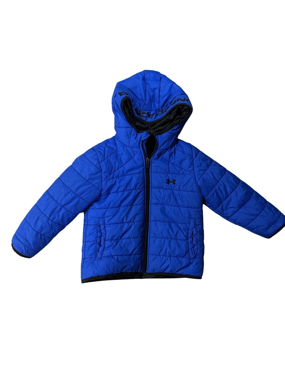 Royal Blue Under Armour Puffer Winter Coat Jacket Toddler Boy Size 3T